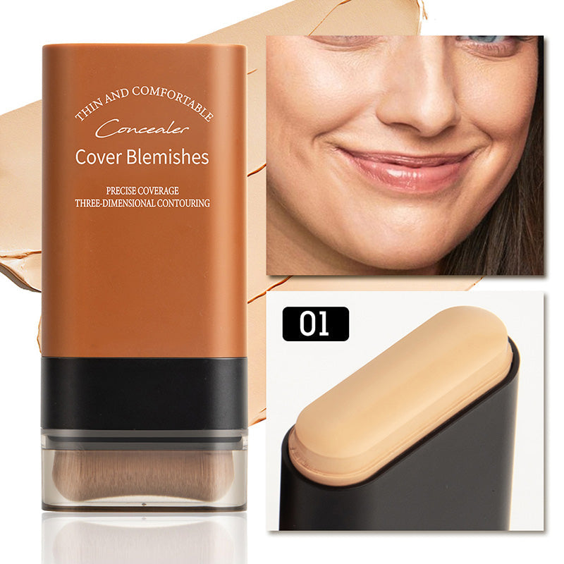 VelourSkin™ – Stick Fond de Teint Hydratant avec Pinceau Intégré | 1+1 GRATUIT