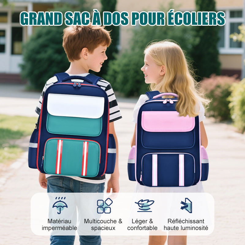 ErgoSchool™ – Le sac à dos scolaire qui protège, organise et dure