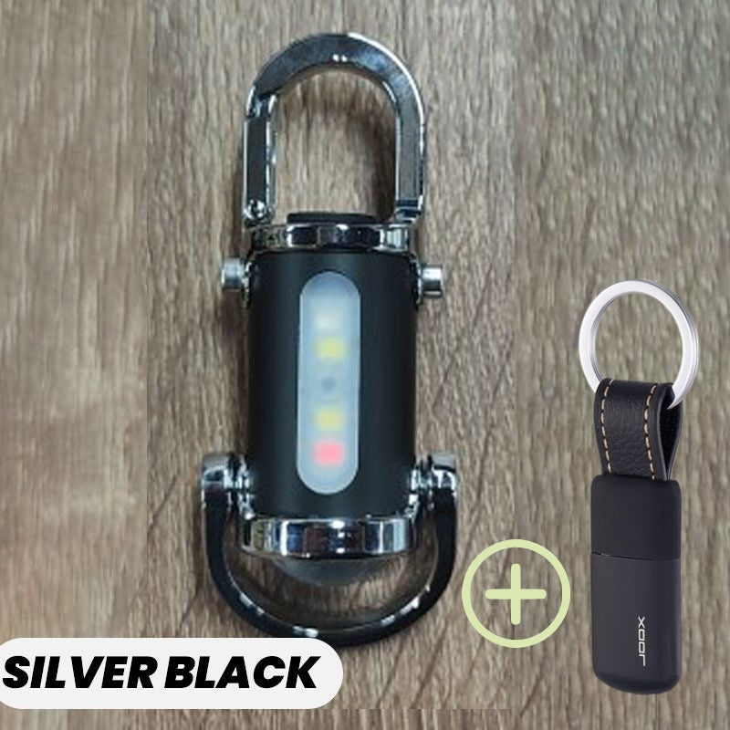 NovaKey™ – Mini Lampe Torche Porte-Clés Polyvalente