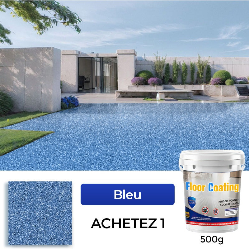 Marbélia™ – Revêtement de sol époxy effet marbre haute brillance