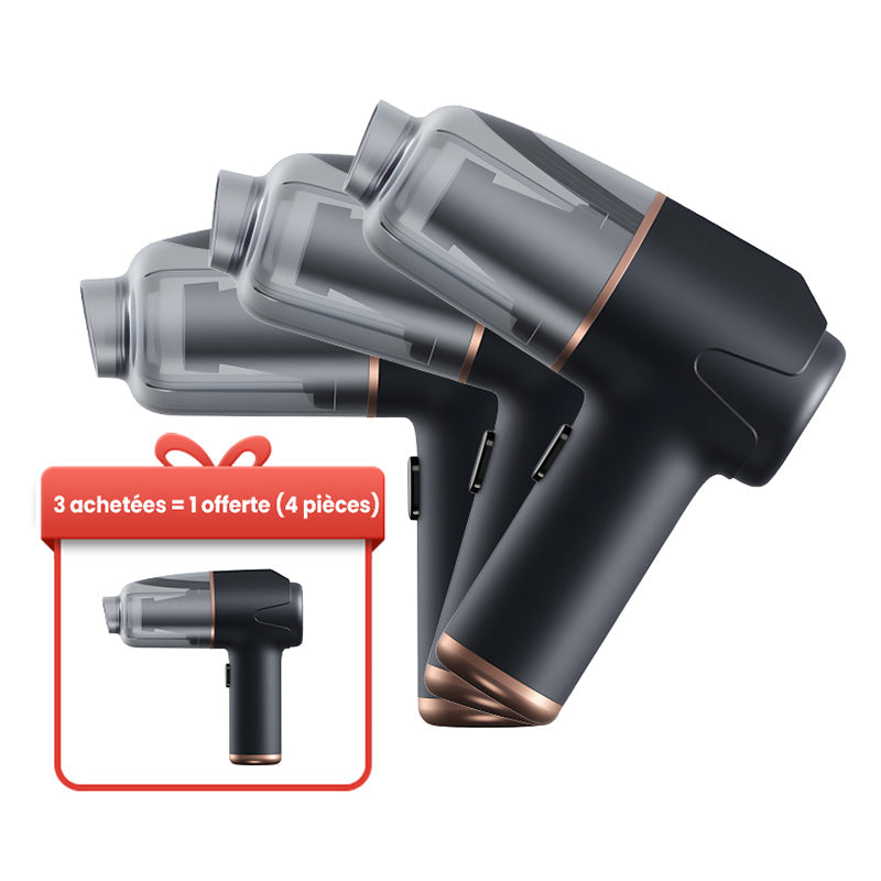 AeroFlex™ – Aspirateur Sans Fil 3-en-1 pour Maison & Voiture