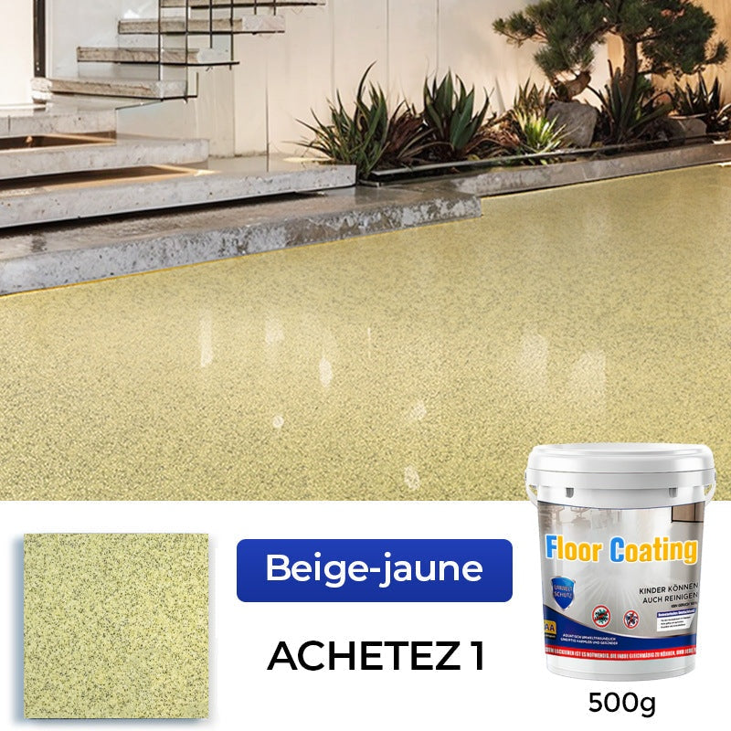 Marbélia™ – Revêtement de sol époxy effet marbre haute brillance