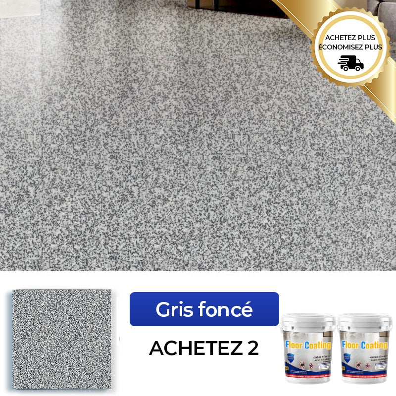 Marbélia™ – Revêtement de sol époxy effet marbre haute brillance
