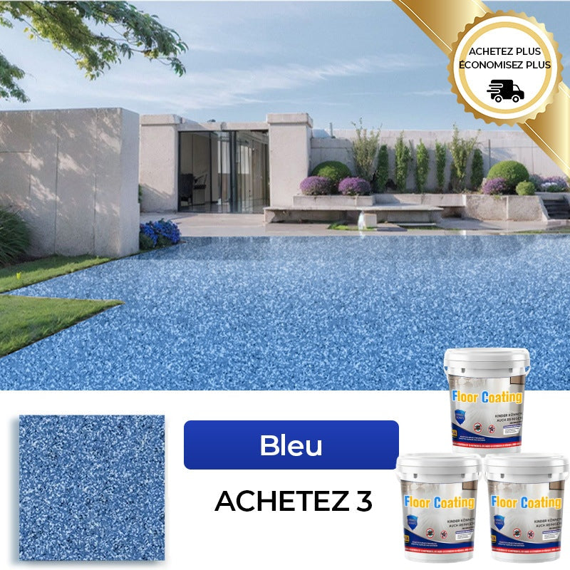 Marbélia™ – Revêtement de sol époxy effet marbre haute brillance