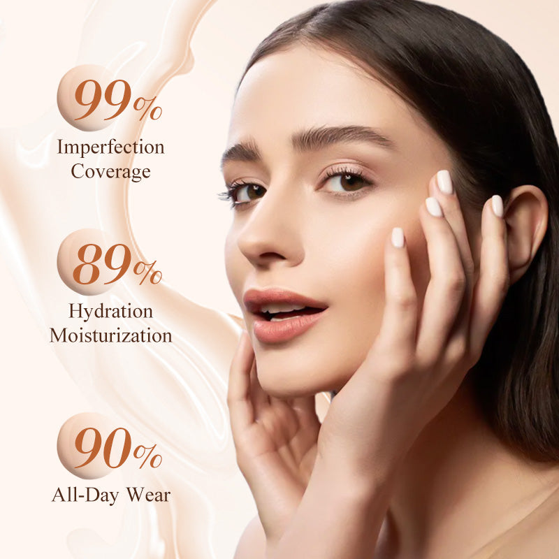 VelourSkin™ – Stick Fond de Teint Hydratant avec Pinceau Intégré | 1+1 GRATUIT