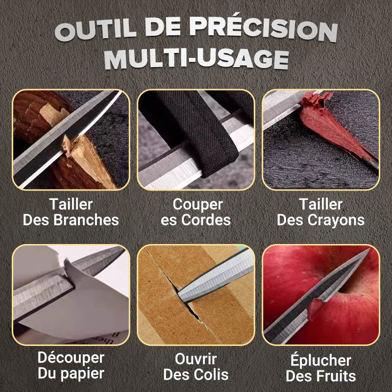 EdgeMate™ – Couteau de poche portable avec porte-clés détachable