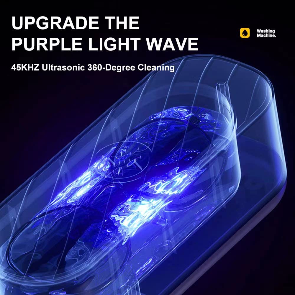ClarityWave™ – Nettoyeur Ultrasonique Compact et Polyvalent