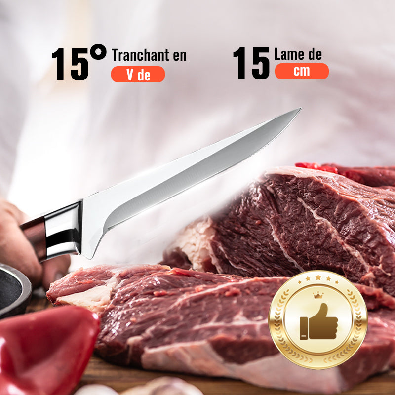 ForgeLuxe™ – L’Art de la Coupe Précise Inspiré des Chefs Michelin