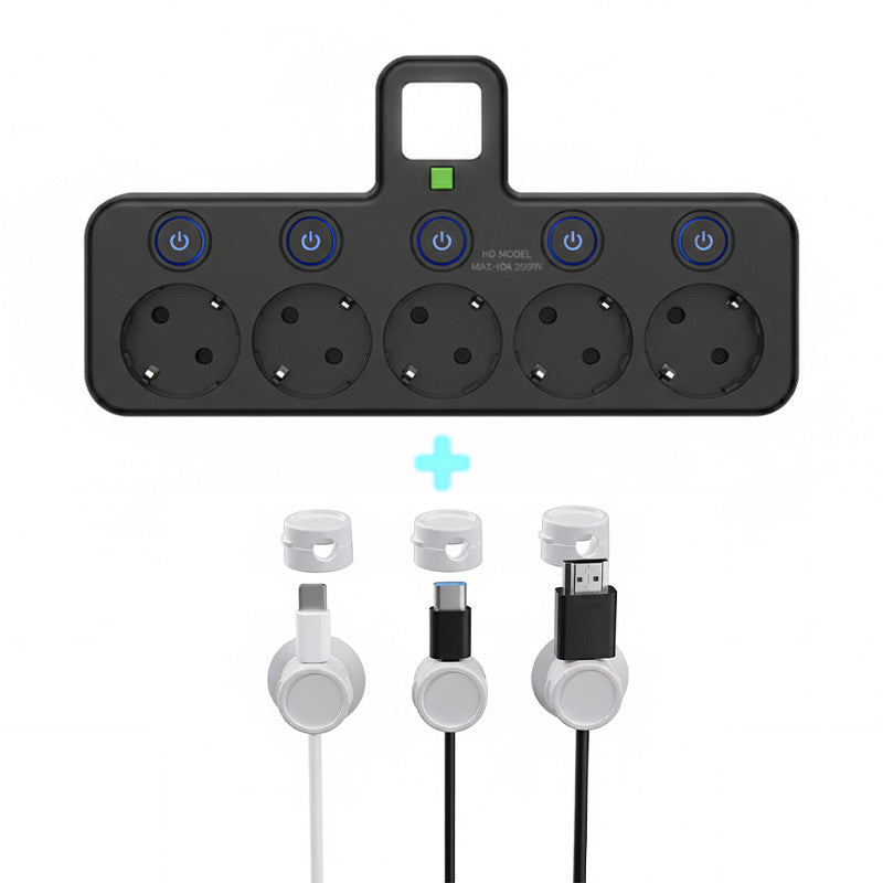 Nexora™ SmartPower Hub avec USB et veilleuse