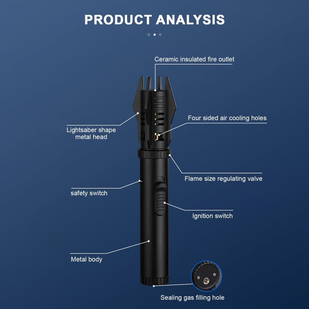 NovaSpark™ – Allume-feu Stylé Résistant au Vent