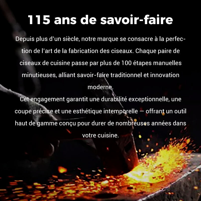 ChefCut™ – Ciseaux de Cuisine Multifonctionnels et Puissants