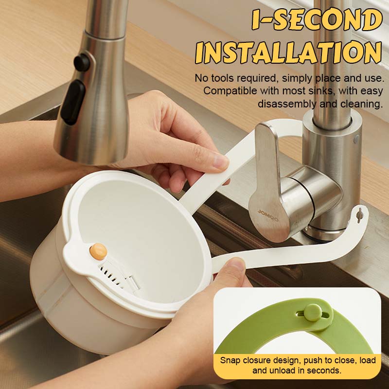 DrainaClean™ — Le Panier de Vidange 3-en-1 Qui Révolutionne Votre Évier !