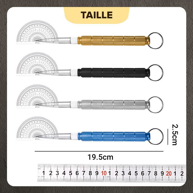 EdgeMate™ – Couteau de poche portable avec porte-clés détachable