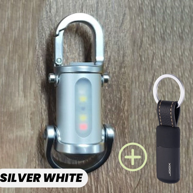 NovaKey™ – Mini Lampe Torche Porte-Clés Polyvalente