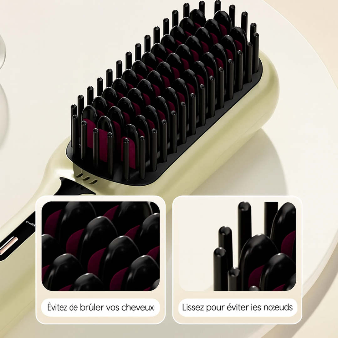 LissAura™ – Des cheveux disciplinés et lumineux en toute simplicité