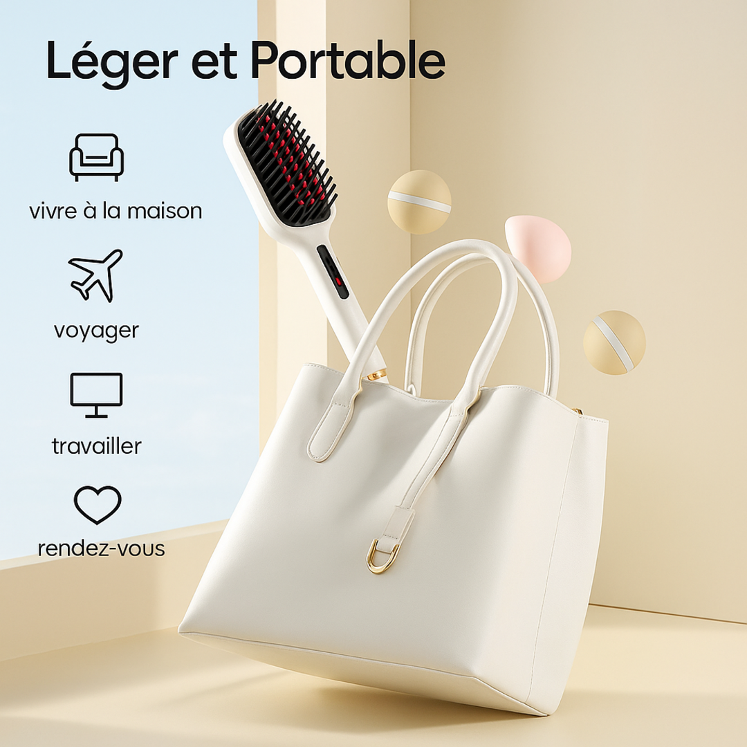 LissAura™ – Des cheveux disciplinés et lumineux en toute simplicité