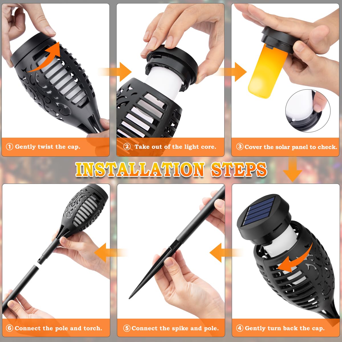 GlowFlare™ – Lampes Solaires d'Ambiance