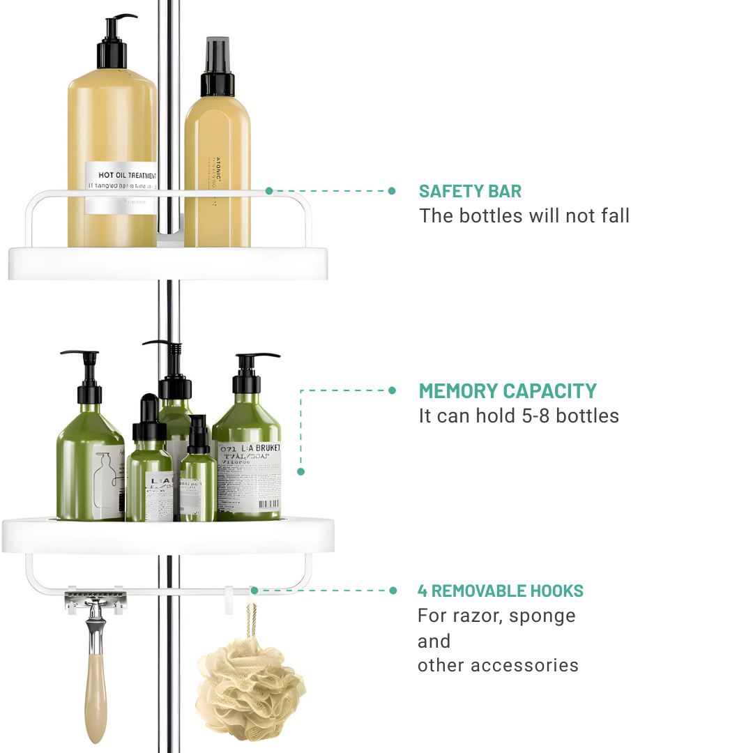 CleanSpace™ CoinRack – Rangement Intelligent Pour Chaque Salle de Bain