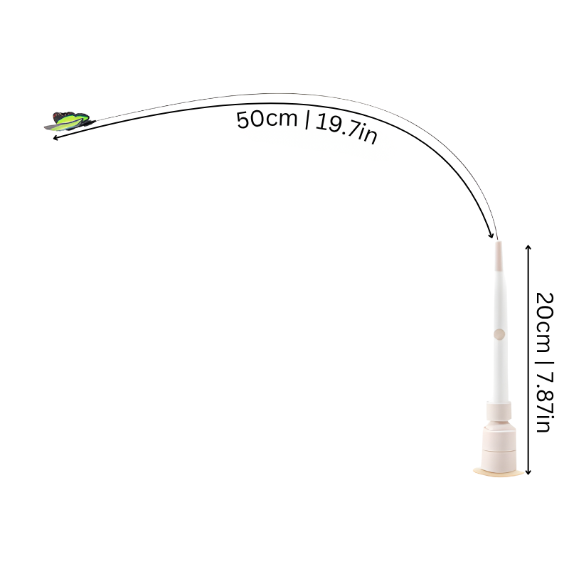 PurrFlitz™ – Le compagnon de jeu interactif qui rend la chasse amusante