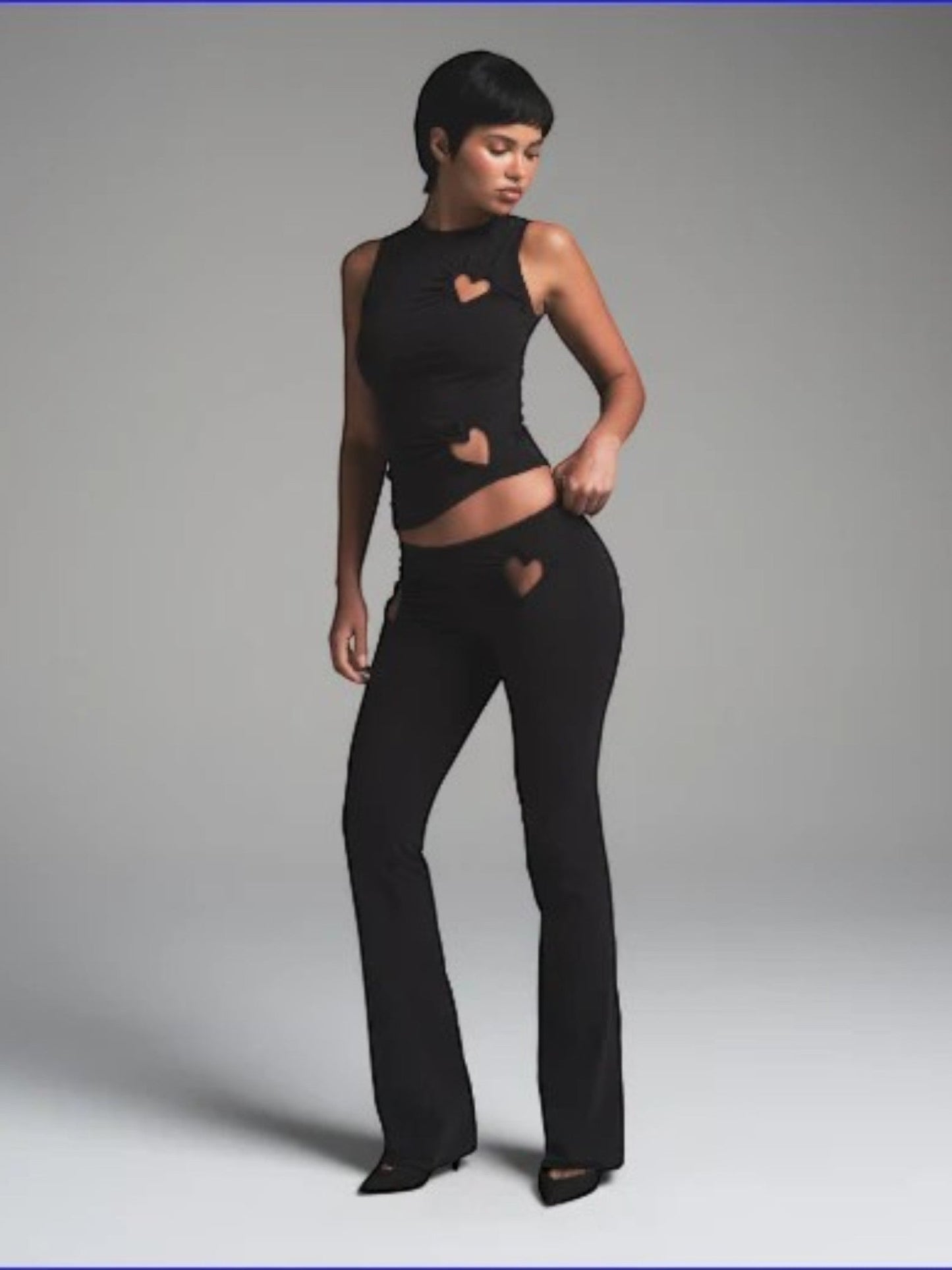 Ensemble de 2 pièces Vevana™ avec découpe en cœur