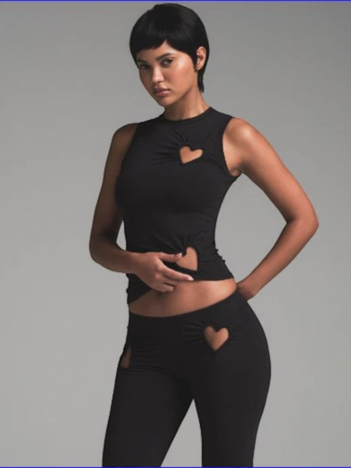 Ensemble de 2 pièces Vevana™ avec découpe en cœur