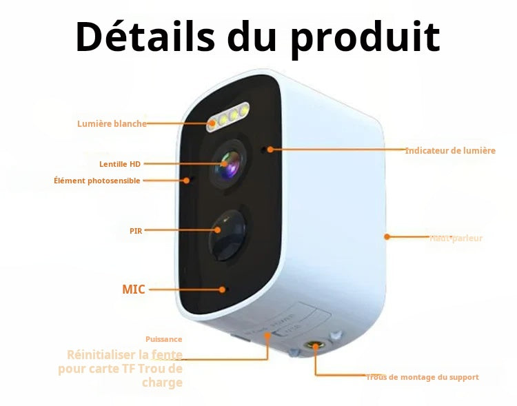 Vigilight™ – La caméra compacte qui veille sur vous
