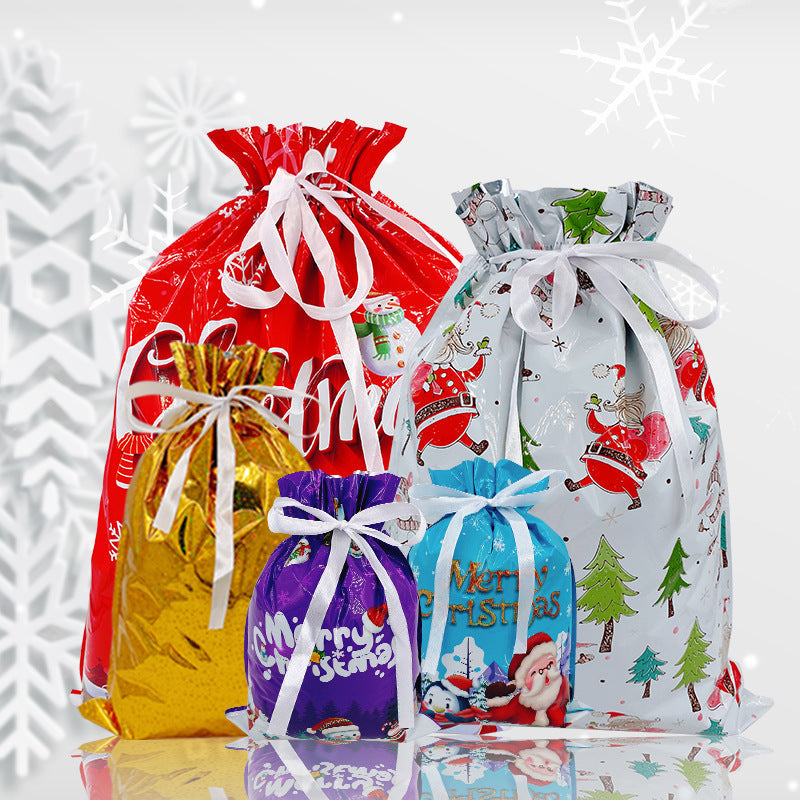 🎄 NoëlEase™ – Sacs cadeaux pratiques et festifs | 30 pièces