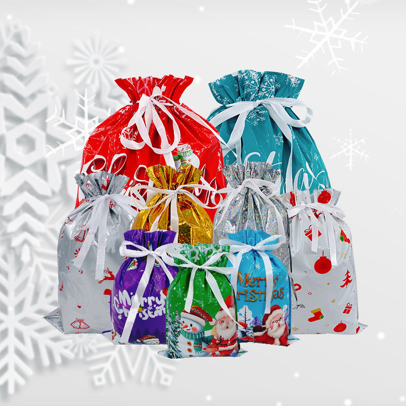 🎄 NoëlEase™ – Sacs cadeaux pratiques et festifs | 30 pièces