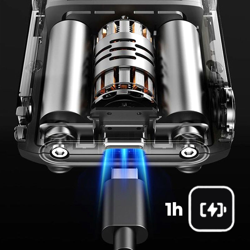 Veltrix™ – Rasoir compact à tête flottante pour un entretien soigné