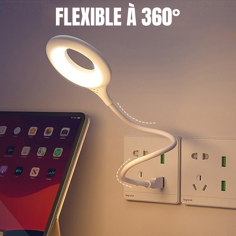 LumiVox™ – Lampe LED USB à commande vocale