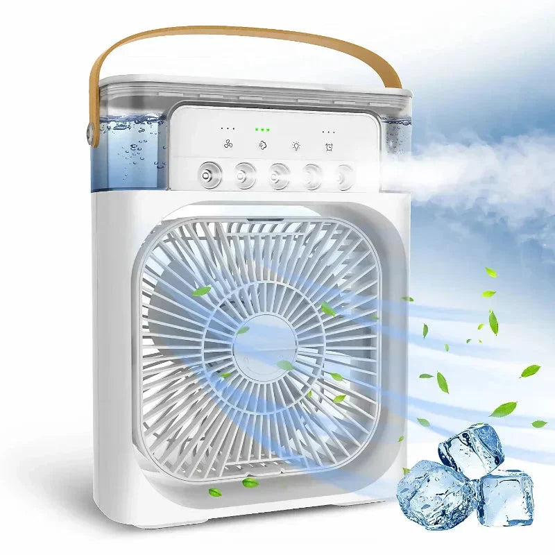IceFan™ - Ventilateur rafraîchissant portable 3-en-1