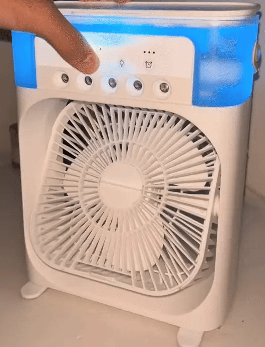 IceFan™ - Ventilateur rafraîchissant portable 3-en-1