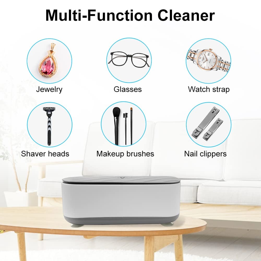 ClarityWave™ – Nettoyeur Ultrasonique Compact et Polyvalent