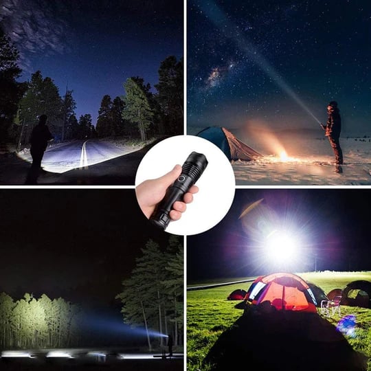 LumiNova™ – Lampe de Poche Tactique LED Haute Puissance