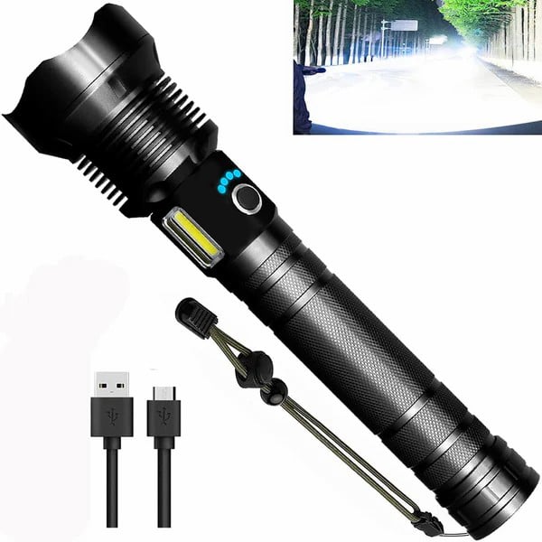LumiNova™ – Lampe de Poche Tactique LED Haute Puissance