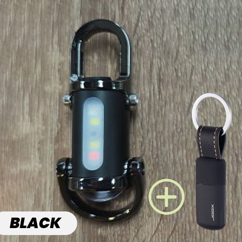 NovaKey™ – Mini Lampe Torche Porte-Clés Polyvalente