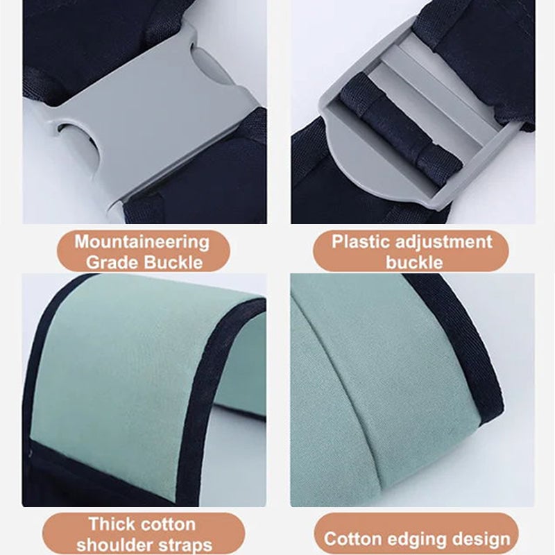 Nestléna™ – Porte-bébé Confortable pour Tous les Jours