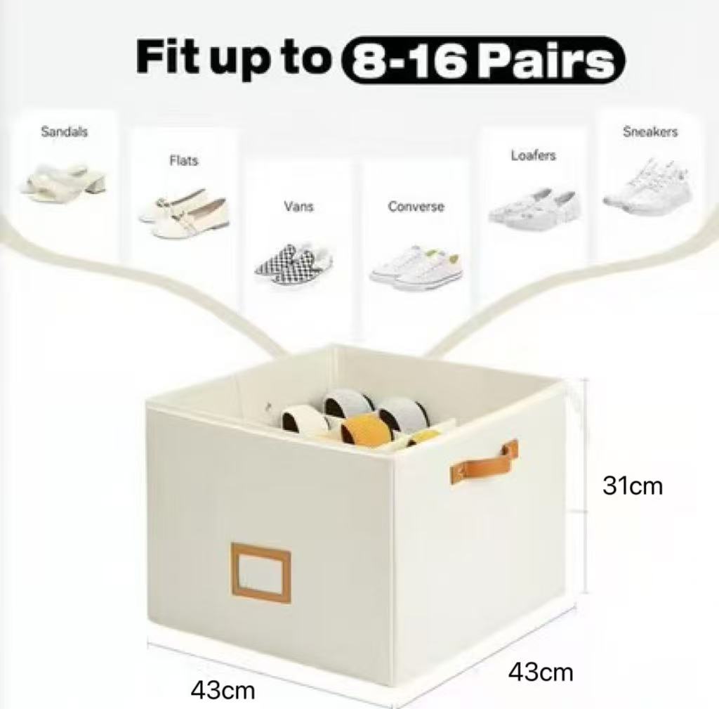 Chaussibox™ – L’Organisateur de Chaussures Pliable et Gain de Place