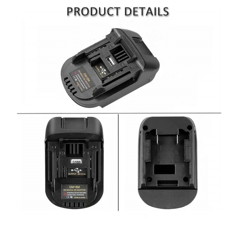 VoltixPro™ – Adaptateur de Batterie Lithium 18V Universel