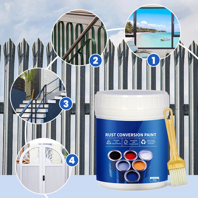 FerroGuard™ – Peinture Convertisseur de Rouille Innovante