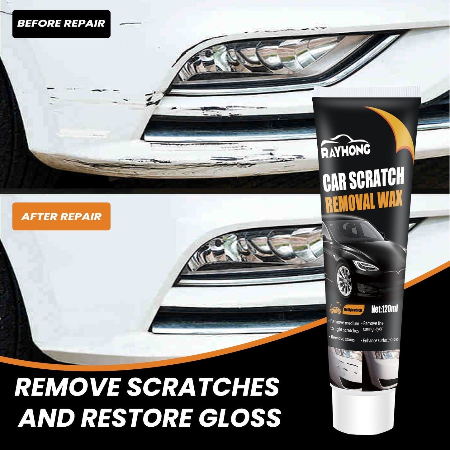 Kit de Suppression des Rayures GlossFix™ | 1+1 GRATUIT