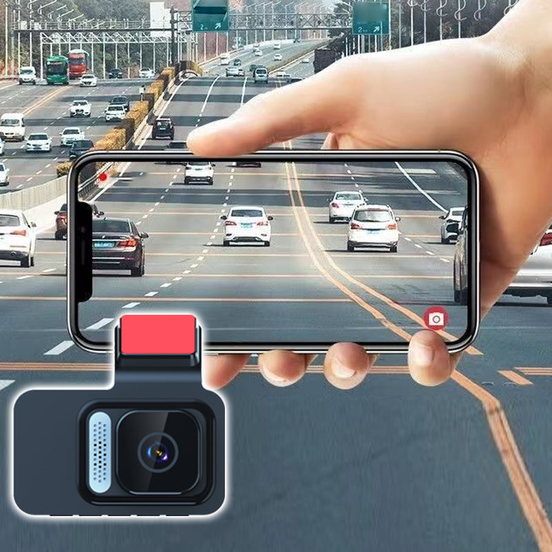 DriveVision - Caméra de tableau de bord double WiFi avec vision nocturne