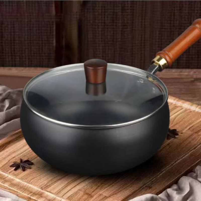 FeuVrai™ – Poêle Wok en Fonte Artisanale