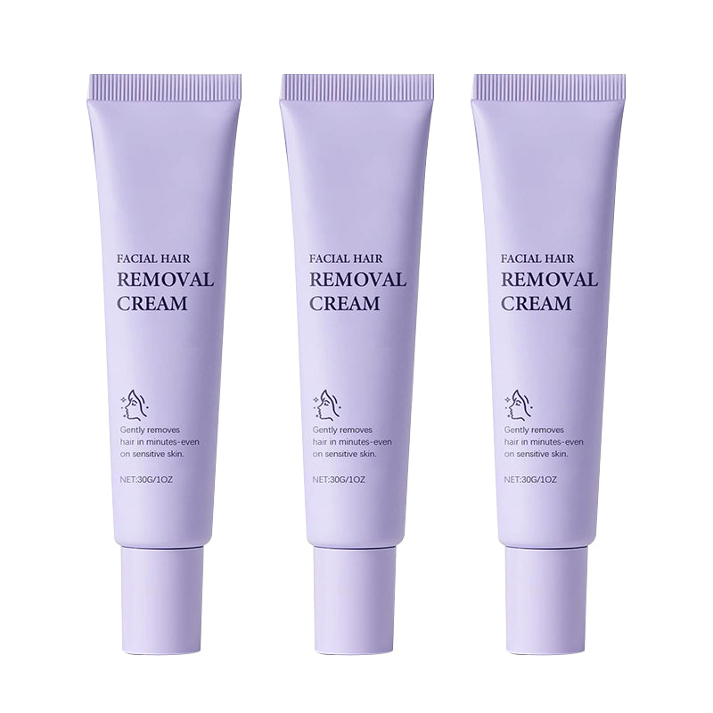 DouceGlow™ – Crème Dépilatoire Visage Pour Peaux Sensibles | 1+1 GRATUIT