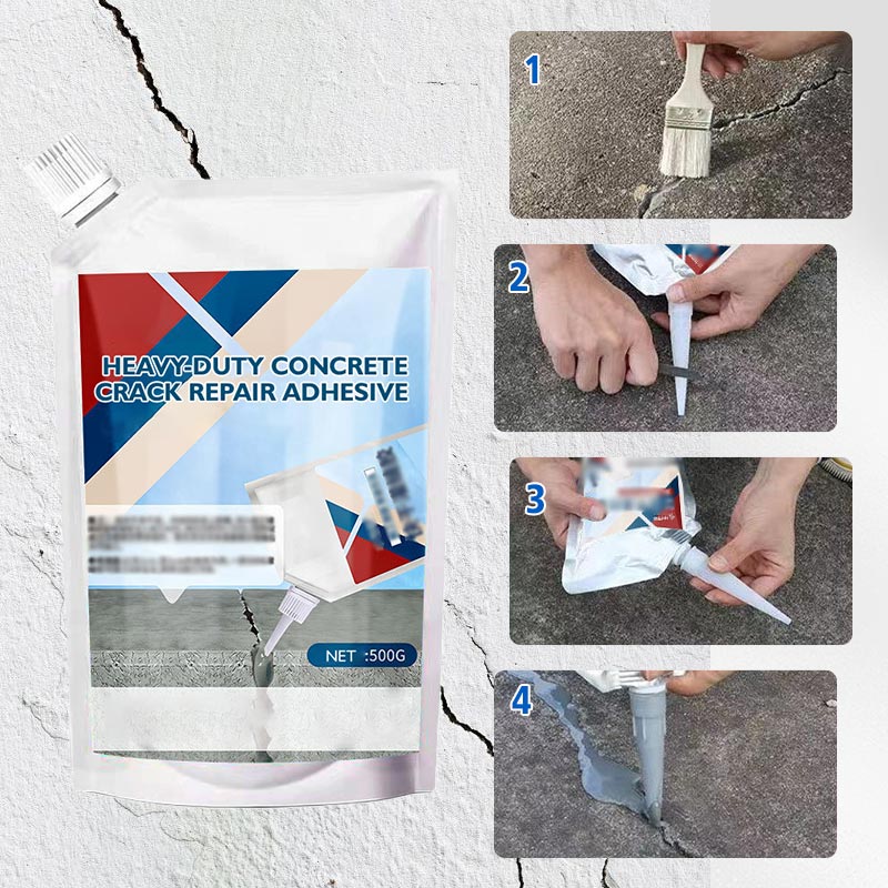 BétonFix™ – Colle de réparation pour fissures en béton