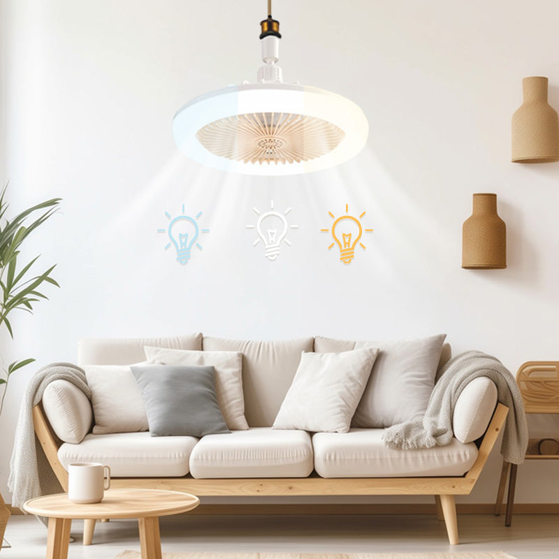 LumiBreeze™ – Ventilateur de Plafond Intelligent avec Éclairage