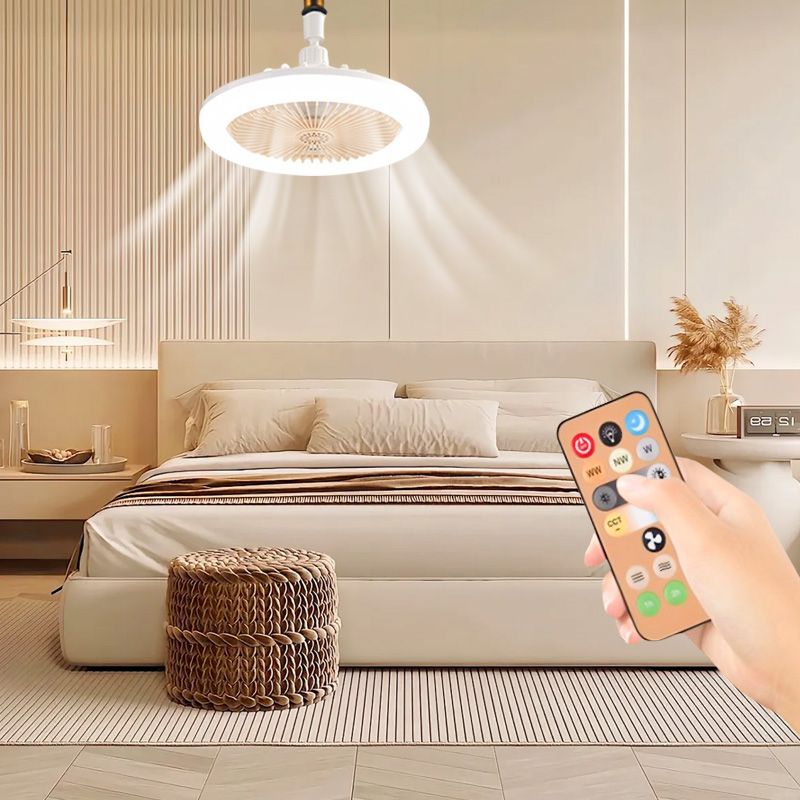 LumiBreeze™ – Ventilateur de Plafond Intelligent avec Éclairage