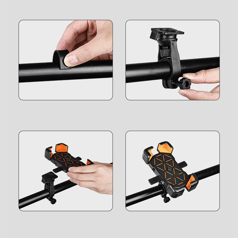 CycleGrip™ – Support Téléphone Universel pour Vélo avec Rotation 360°