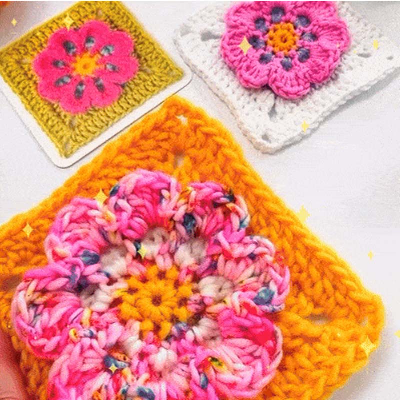 CréaSquare™ – Jeu de Cartes Granny Crochet