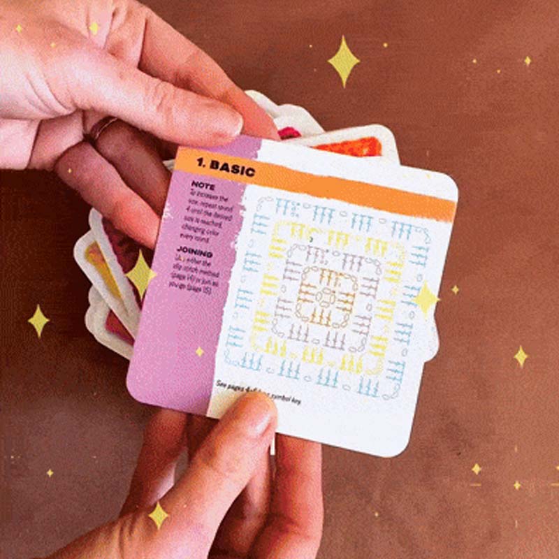 CréaSquare™ – Jeu de Cartes Granny Crochet